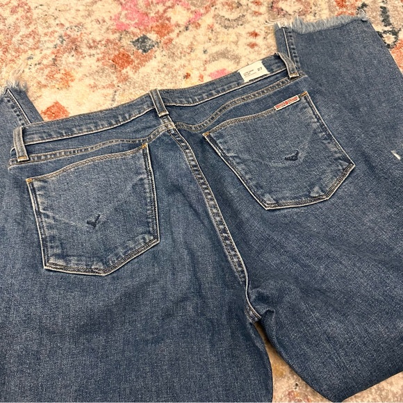 Hudson Jeans Relaxed Fit in Deep Blue Ankle - Picture 1 of 5